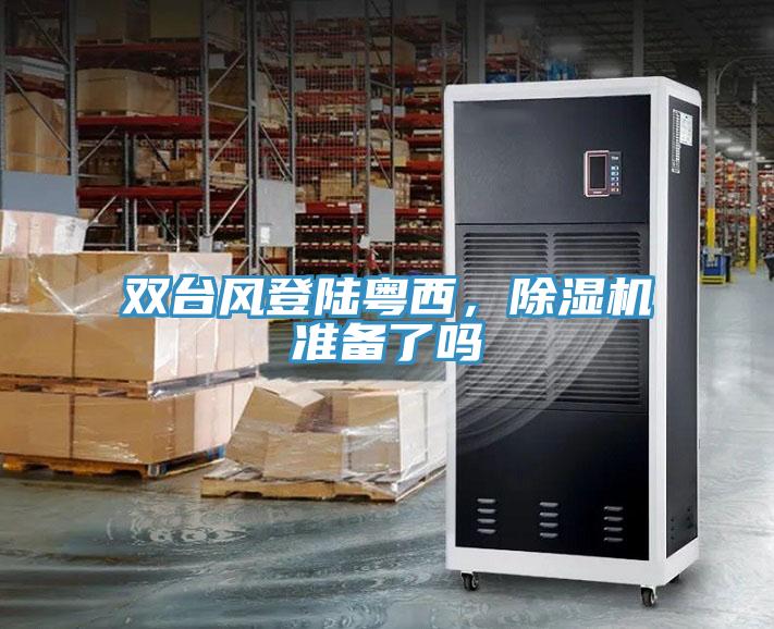 雙臺風登陸粵西，除濕機準備了嗎