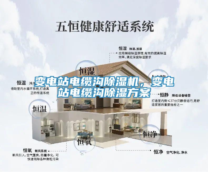 變電站電纜溝除濕機(jī)，變電站電纜溝除濕方案
