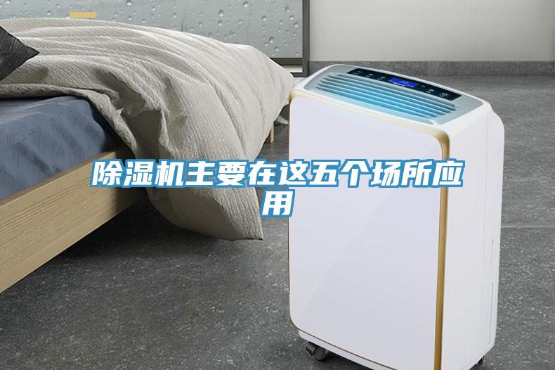 除濕機主要在這五個場所應用