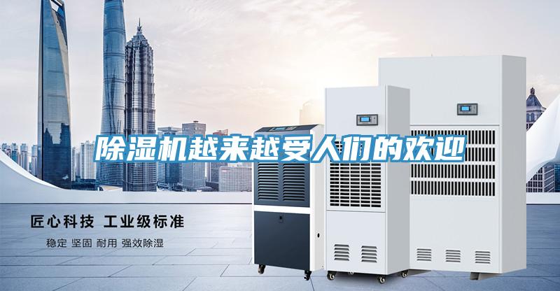 除濕機越來越受人們的歡迎