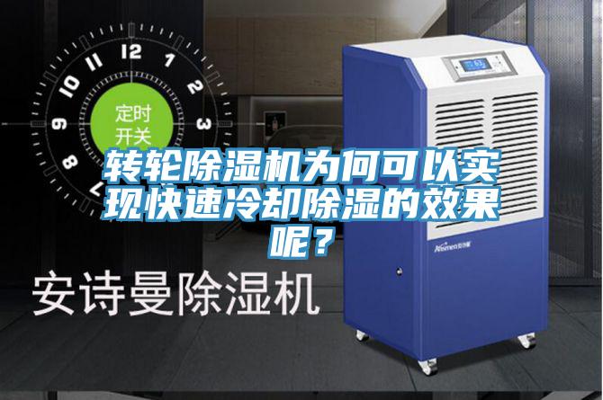 轉(zhuǎn)輪除濕機為何可以實現(xiàn)快速冷卻除濕的效果呢？