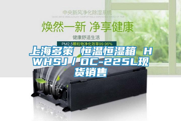 上海多策 恒溫恒濕箱 HWHSJ／DC-225L現(xiàn)貨銷售