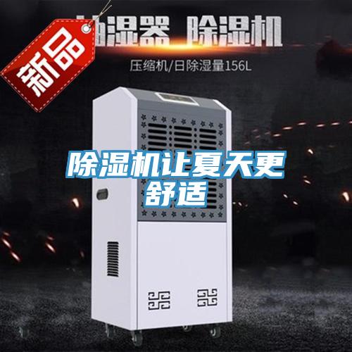 除濕機讓夏天更舒適