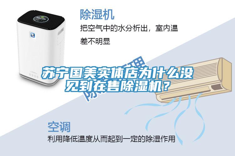蘇寧國美實體店為什么沒見到在售除濕機？