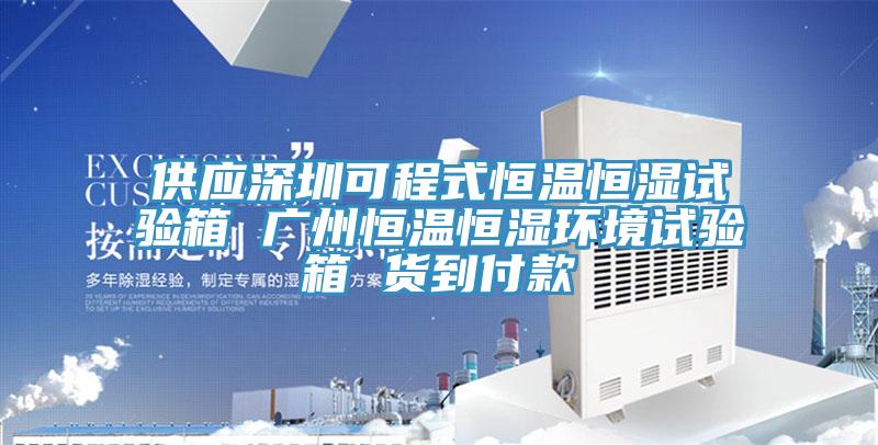 供應(yīng)深圳可程式恒溫恒濕試驗箱 廣州恒溫恒濕環(huán)境試驗箱 貨到付款