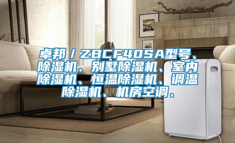 卓邦／ZBCF40SA型號、除濕機、別墅除濕機、室內除濕機、恒溫除濕機、調溫除濕機、機房空調、