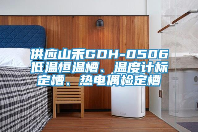 供應(yīng)山禾GDH-0506低溫恒溫槽、溫度計標(biāo)定槽、熱電偶檢定槽