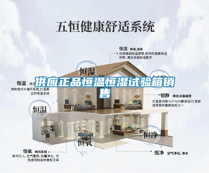 供應(yīng)正品恒溫恒濕試驗箱銷售