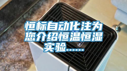 恒標(biāo)自動化注為您介紹恒溫恒濕實驗......