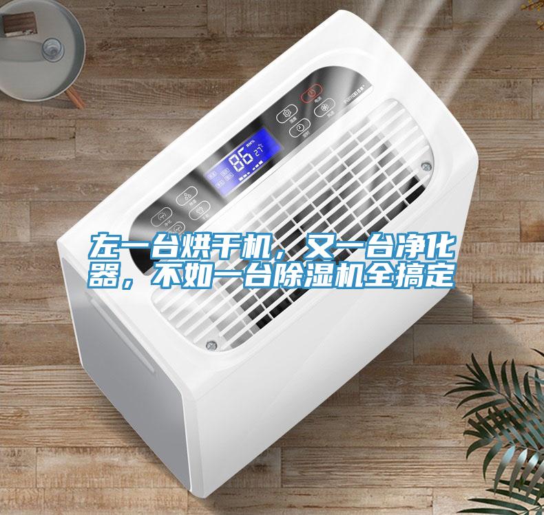 左一臺烘干機，又一臺凈化器，不如一臺除濕機全搞定