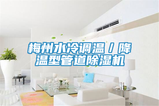 梅州水冷調(diào)溫／降溫型管道除濕機