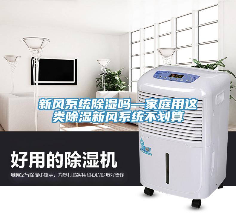 新風(fēng)系統(tǒng)除濕嗎—家庭用這類除濕新風(fēng)系統(tǒng)不劃算