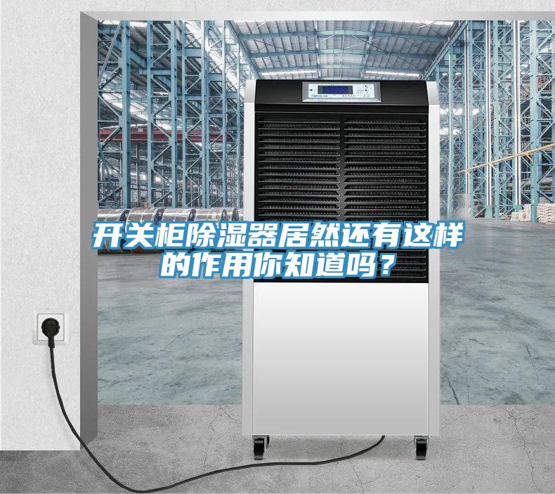 開關(guān)柜除濕器居然還有這樣的作用你知道嗎？