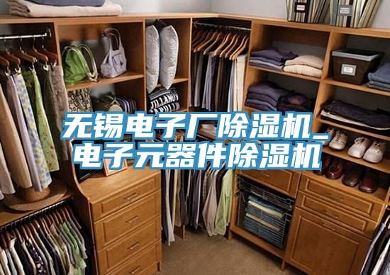 無(wú)錫電子廠除濕機(jī)_電子元器件除濕機(jī)