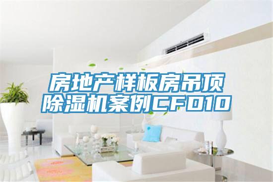 房地產(chǎn)樣板房吊頂除濕機(jī)案例CFD10