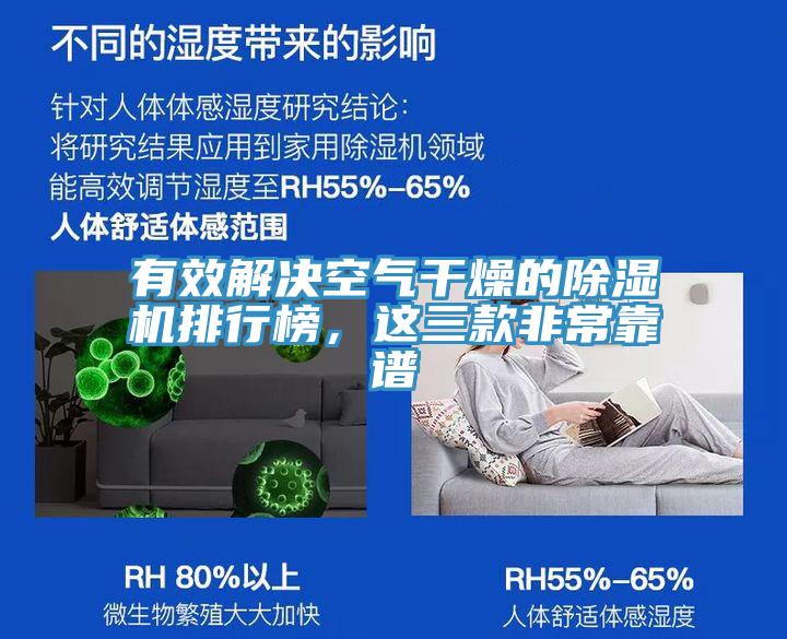 有效解決空氣干燥的除濕機(jī)排行榜，這三款非常靠譜