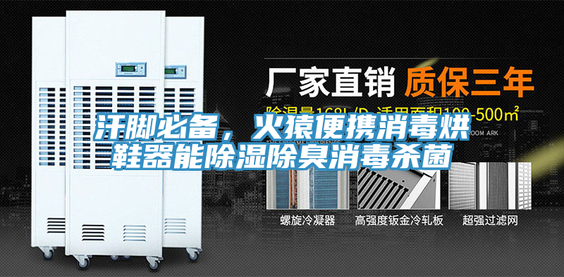 汗腳必備，火猿便攜消毒烘鞋器能除濕除臭消毒殺菌