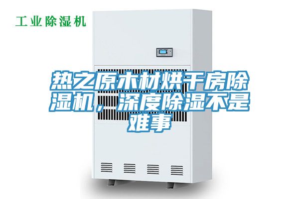 熱之原木材烘干房除濕機，深度除濕不是難事