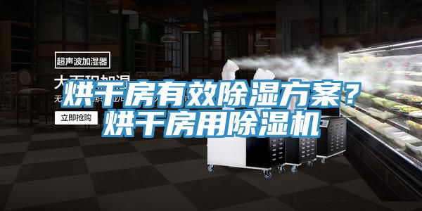 烘干房有效除濕方案？烘干房用除濕機