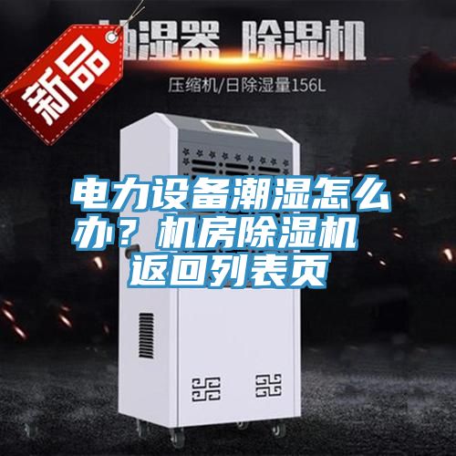 電力設(shè)備潮濕怎么辦？機(jī)房除濕機(jī) 返回列表頁