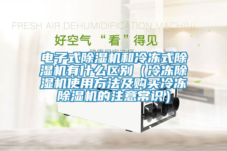 電子式除濕機(jī)和冷凍式除濕機(jī)有什么區(qū)別（冷凍除濕機(jī)使用方法及購(gòu)買(mǎi)冷凍除濕機(jī)的注意常識(shí)）