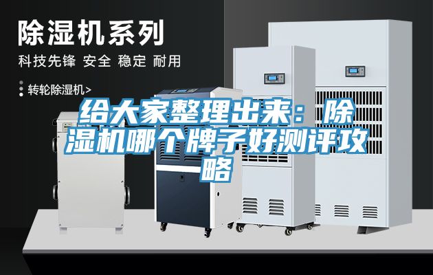 給大家整理出來(lái)：除濕機(jī)哪個(gè)牌子好測(cè)評(píng)攻略