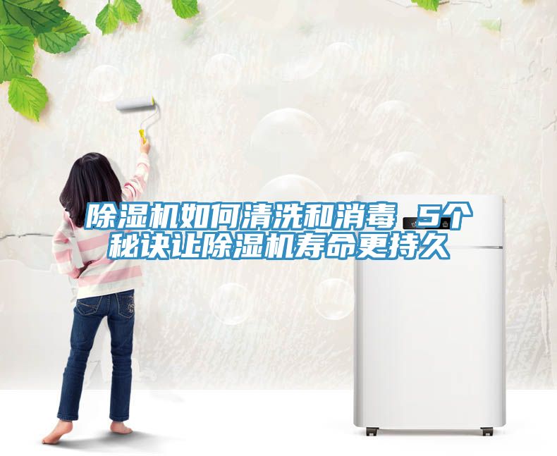 除濕機如何清洗和消毒 5個秘訣讓除濕機壽命更持久