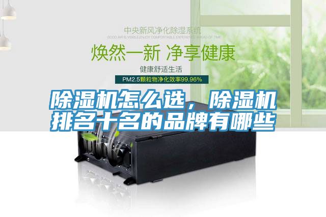 除濕機怎么選，除濕機排名十名的品牌有哪些