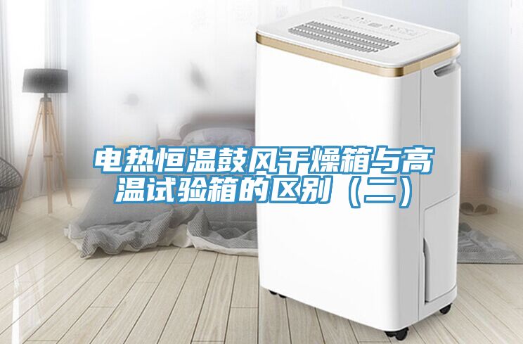 電熱恒溫鼓風干燥箱與高溫試驗箱的區(qū)別（二）