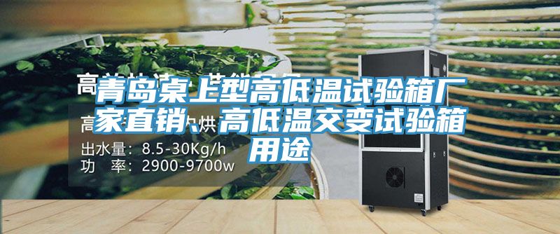 青島桌上型高低溫試驗(yàn)箱廠家直銷、高低溫交變試驗(yàn)箱用途